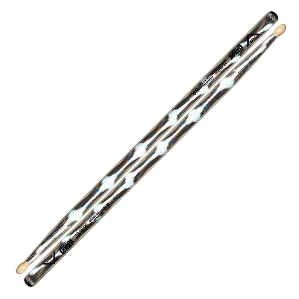 VATER VC5A COLOR WRAP 5A S/シルバーオプティック ドラムスティック