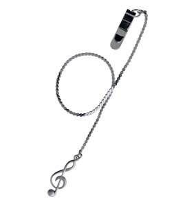 NAKANO BM-88/GC/S ブックマーク ト音記号 シルバー