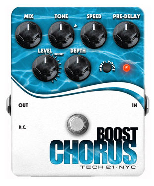 SANSAMP/Tech21 Boost Chorus コーラスエフェクター