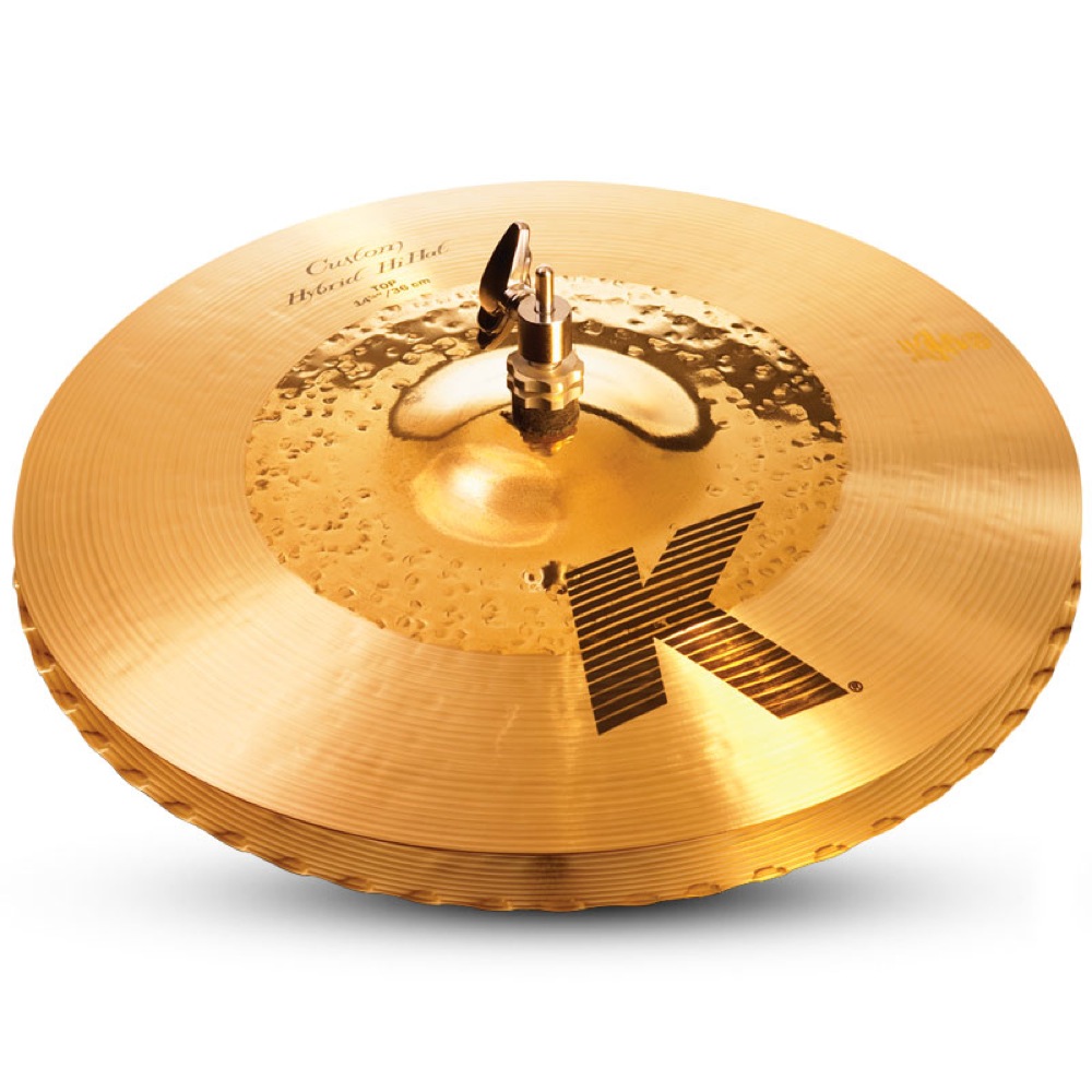 zildjian k light hihat 14 ペア　ハイハットシンバルyamaha