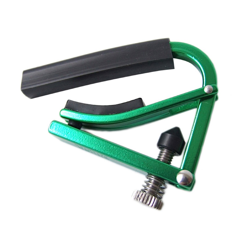 SHUBB L1 GREEN フォークギター用カポタスト