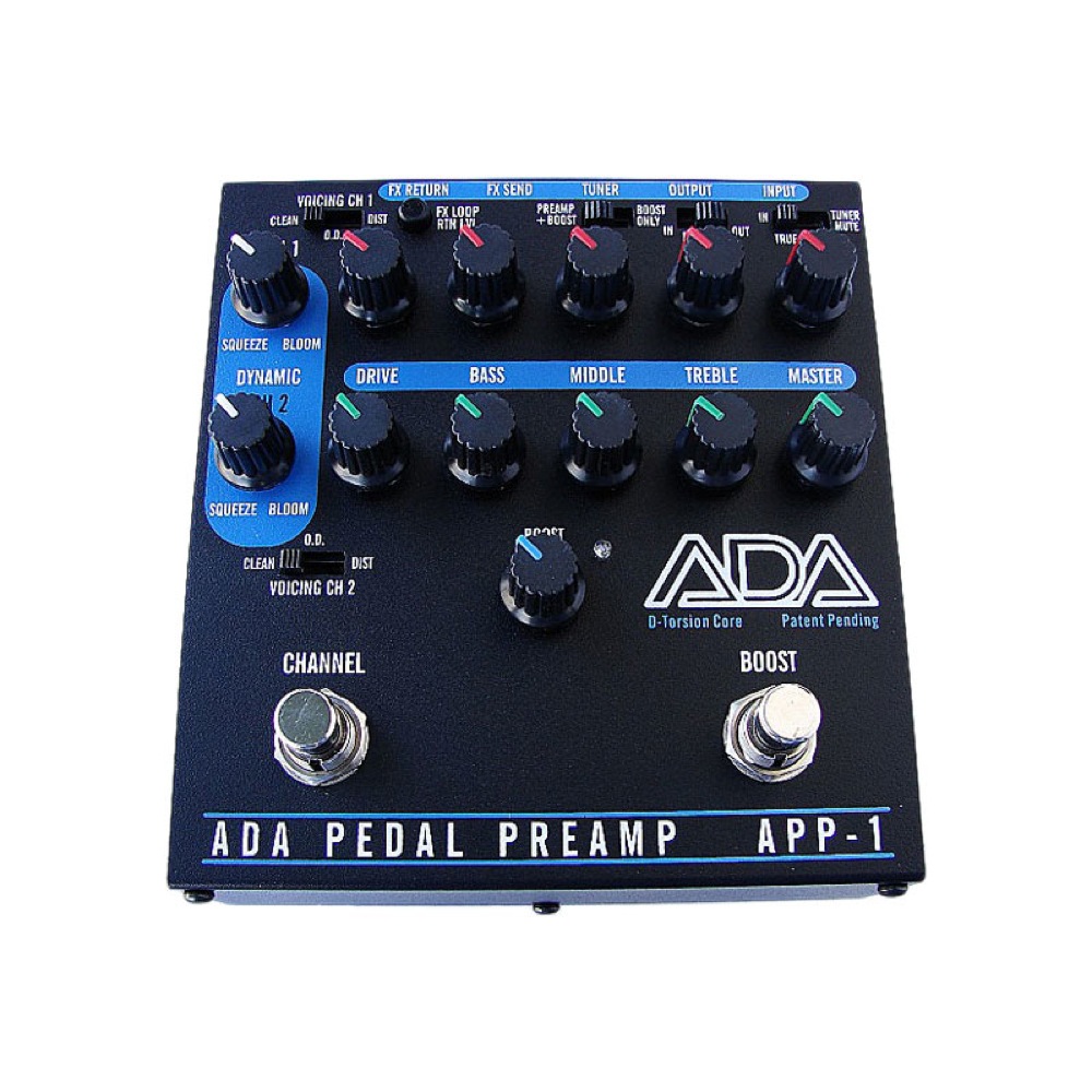 ADA　APP-1　web総合楽器店　ギタープリアンプ　エフェクター(MP-1で一世を風靡したADAから待望のニュープリアンプが登場)