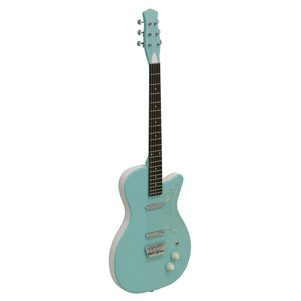 Danelectro 56 SINGLE CUTAWAY AQUA エレキギター 全体