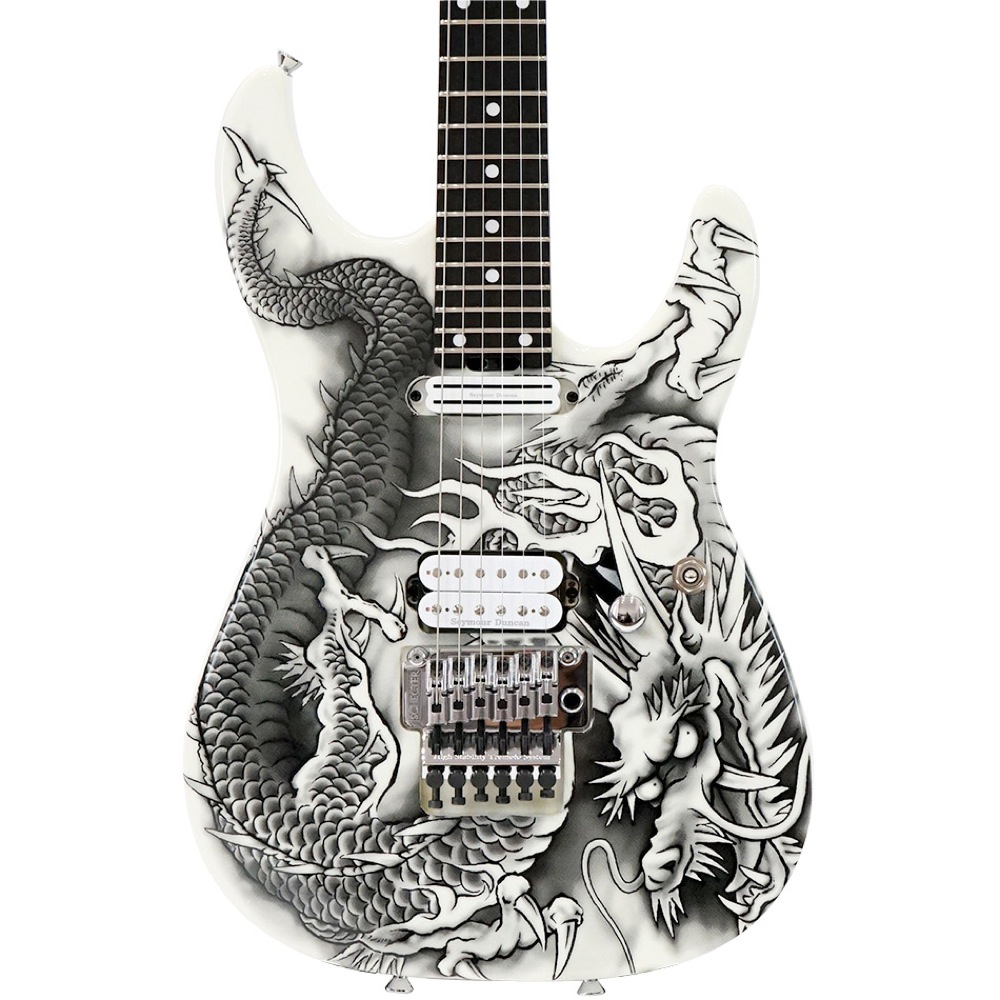 SCHECTER PA-ZK-T6 WHT/Original Dragon Graphic 小林信一モデル エレキギター