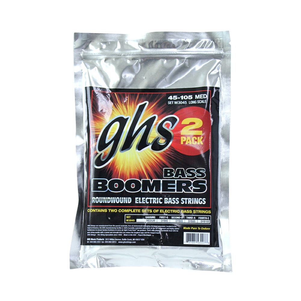 GHS M3045-2PACK 2セットパック ベース弦