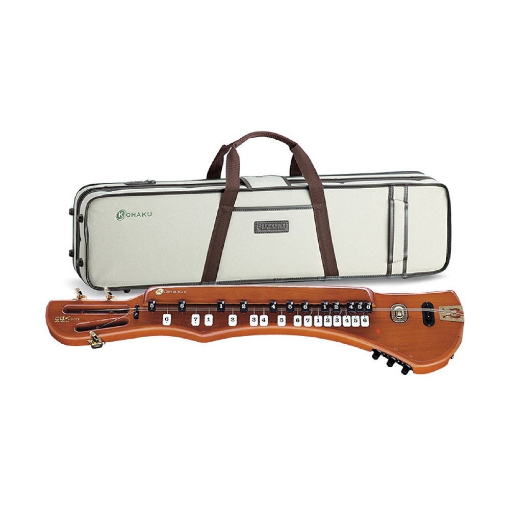 鈴木楽器製作所 大正琴 特松   初心者に適した箱型大正琴。ケース、ピック、調子笛、予備弦付き  送料無料   スズキ SUZUKI