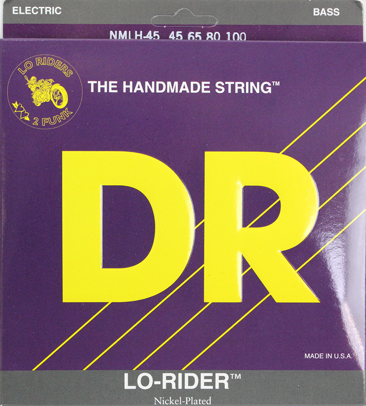 DR NICKEL LO-RIDERS DR-NMLH45 Medium-Lite エレキベース弦