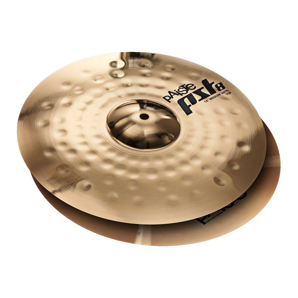 PAISTE PST 8 Reflector Medium Hats 14” BOT 14インチ ハイハットシンバル ボトム