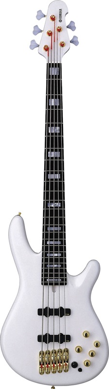 YAMAHA BBNE2 WH 5弦エレキベース ハードケース付き