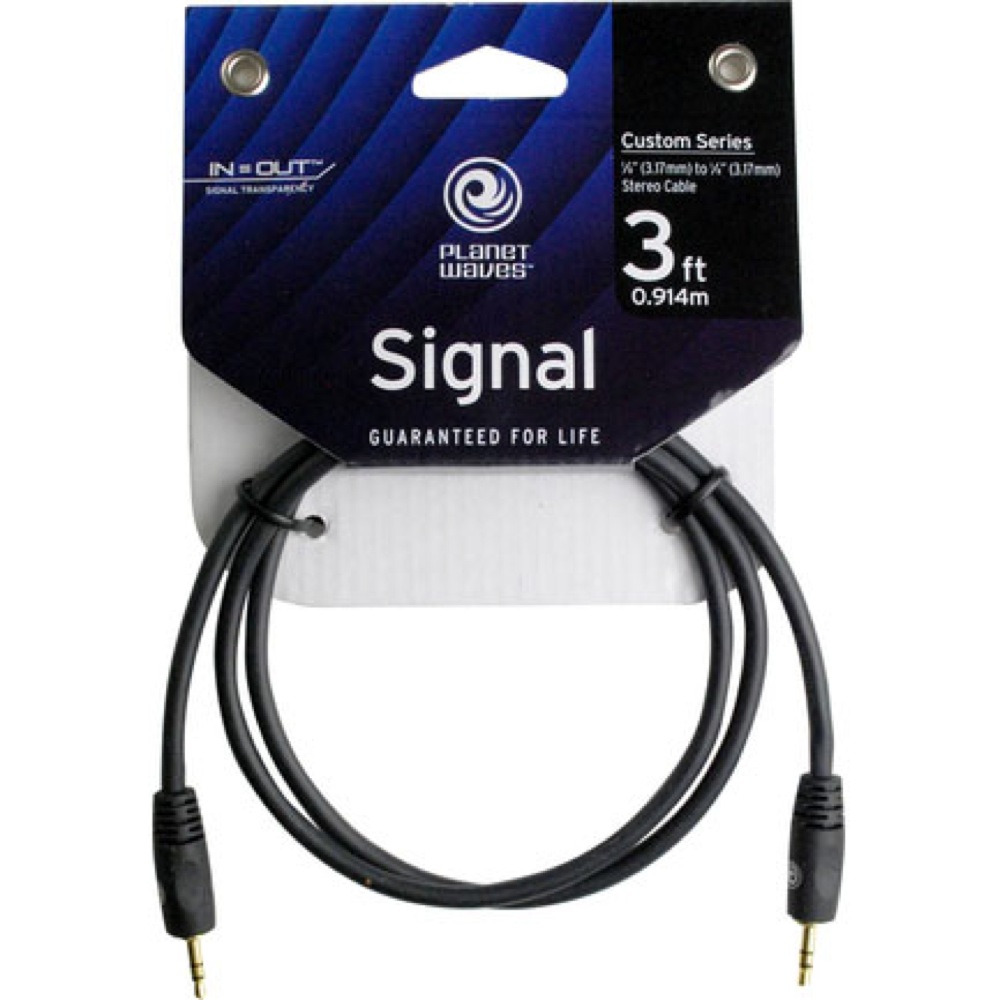 Planet Waves by D'Addario PW-MC-03 0.9m ステレオミニケーブル