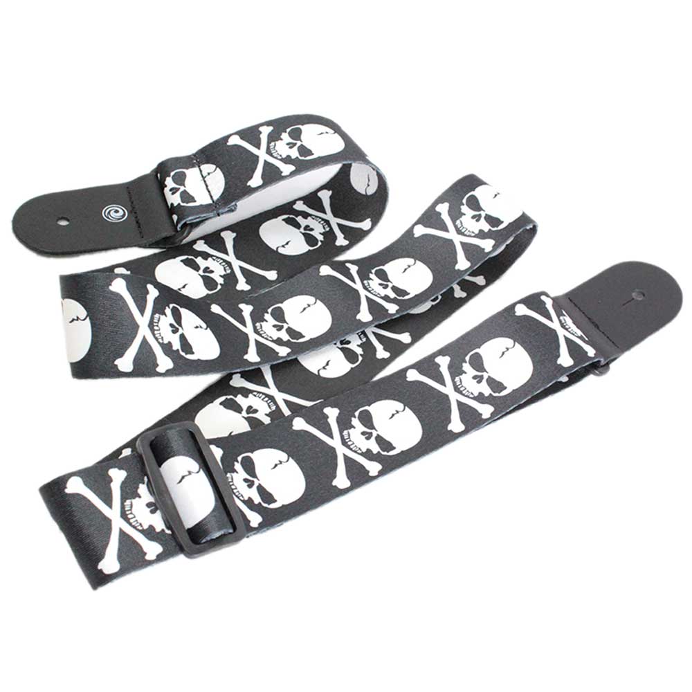 Planet Waves by D’Addario 50H01 CROSS BONE SKULL ギターストラップ