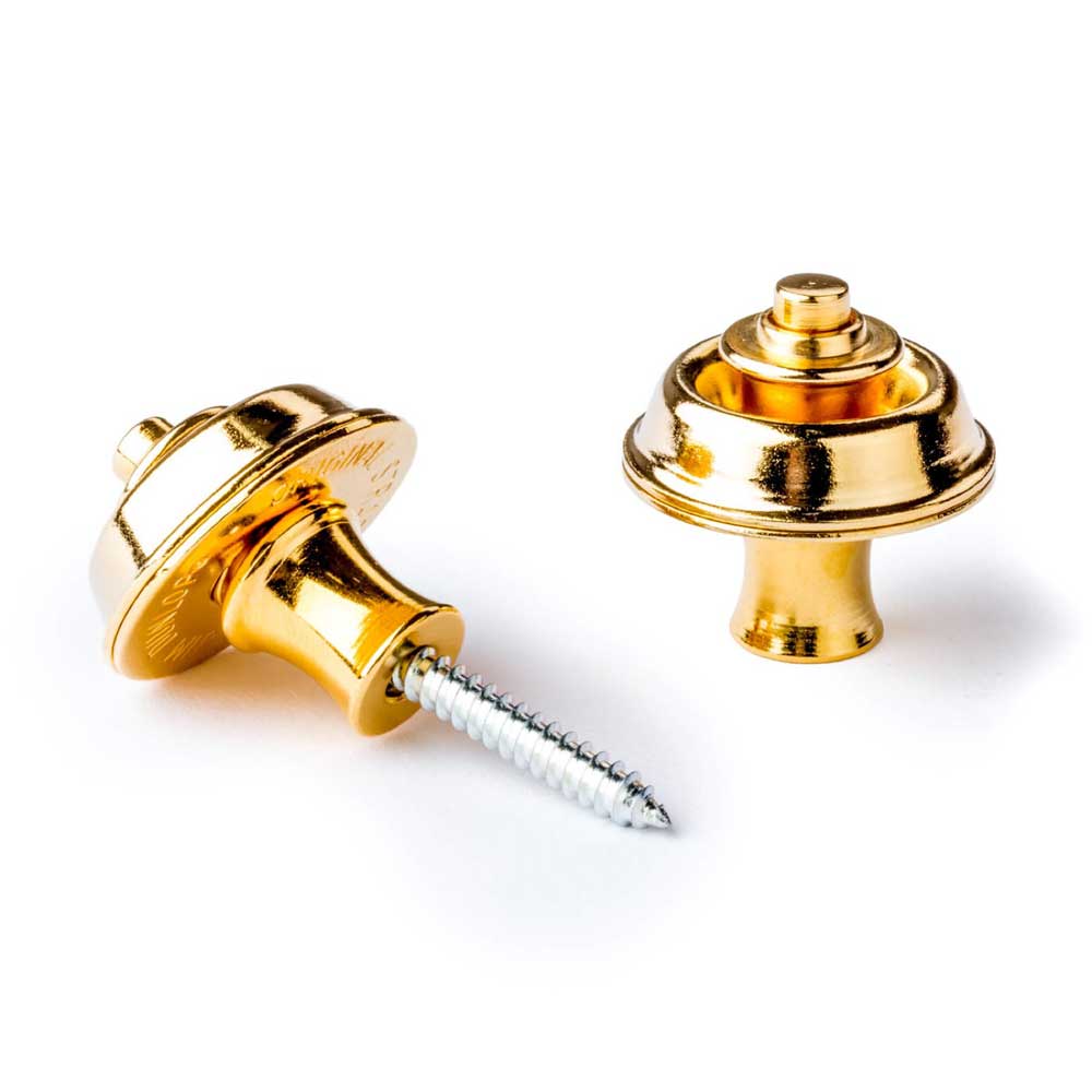 JIM DUNLOP SLS1104G ゴールド ストラップロックピン