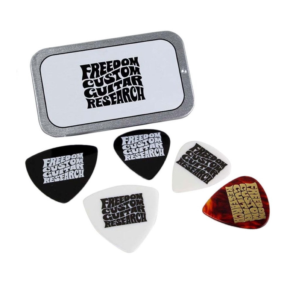Freedom Custom Guitar Research SP-PC-01 Pick Container with 5 Picks ピックコンテナ ピック5枚入り