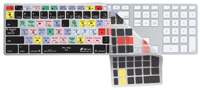 Apple Logic 買い物 Pro Xのショートカットがキートップに施されたキーボードカバー Ultra Thin Aluminium Keyboard対応 Us配列 Covers Kb X Logx Ak Cc2 For