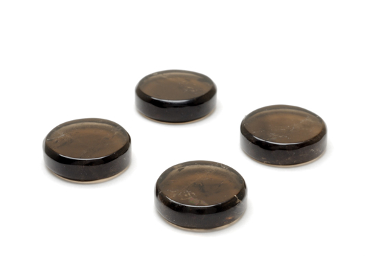 OYAIDE INS-SQ スモーキークォーツ 天然石インシュレーター（4個1組）