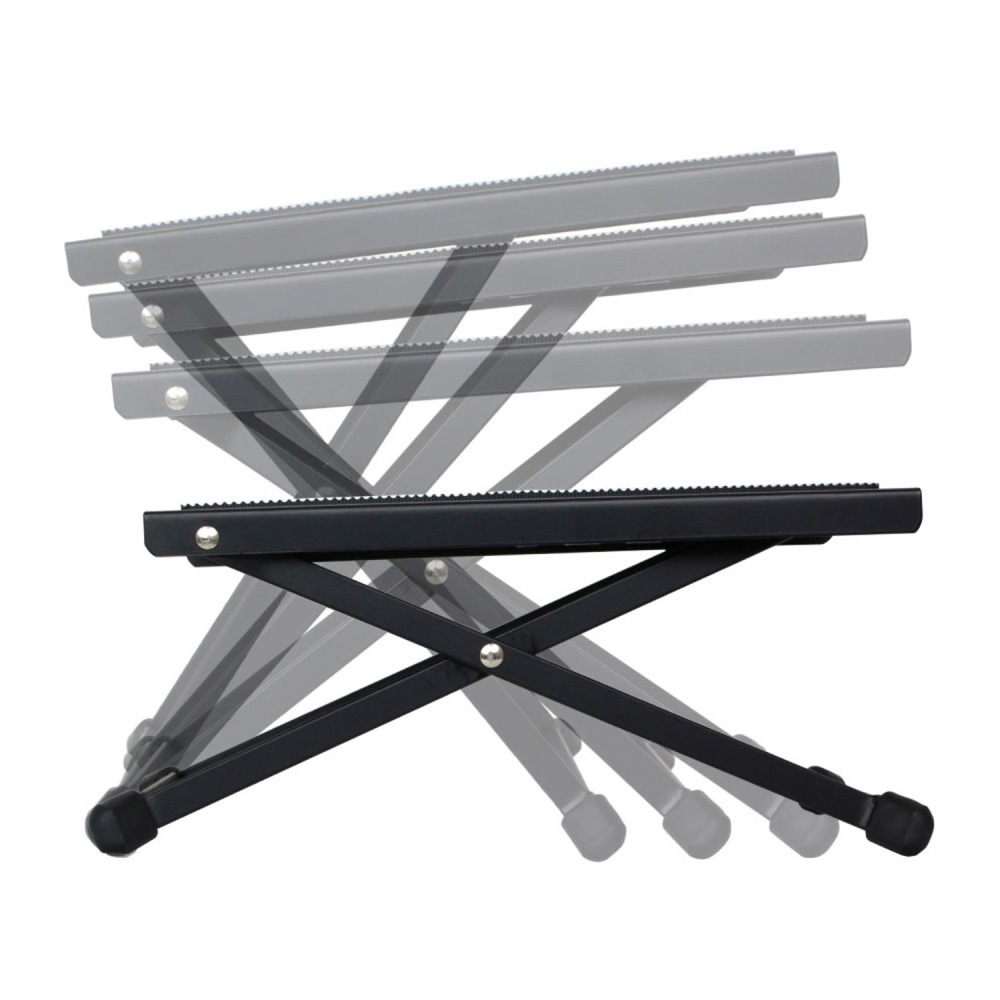 Dicon Audio GS-026 ギター用足台 フットレスト Dicon Audio GS-026 Foot Rest フットレスト ギター用足台　高さ調整イメージ画像