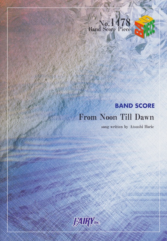 BP1478 From Noon Till Dawn ストレイテナー バンドピース フェアリー