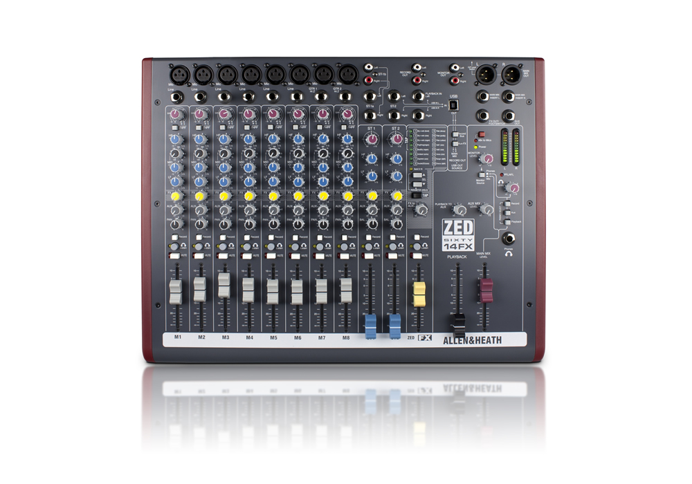 ALLEN&HEATH ZED60-14FX ミキサー