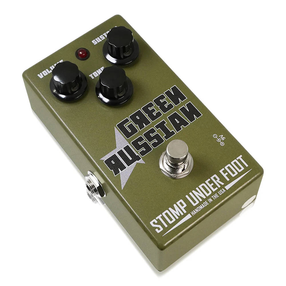Fredric Effects Green Russian Muff ファズペダル サイド