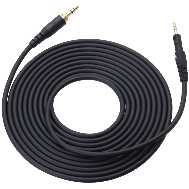 AUDIO-TECHNICA ATH-M50x用 3m着脱ストレートコード BK