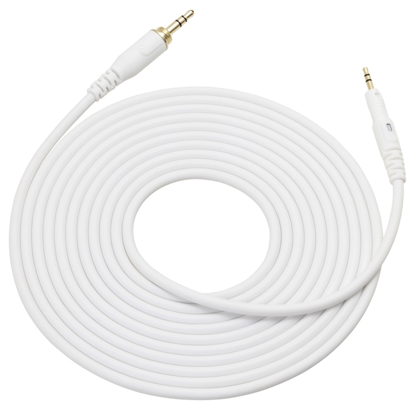 AUDIO-TECHNICA ATH-M50xWH用 3m着脱ストレートコード WH