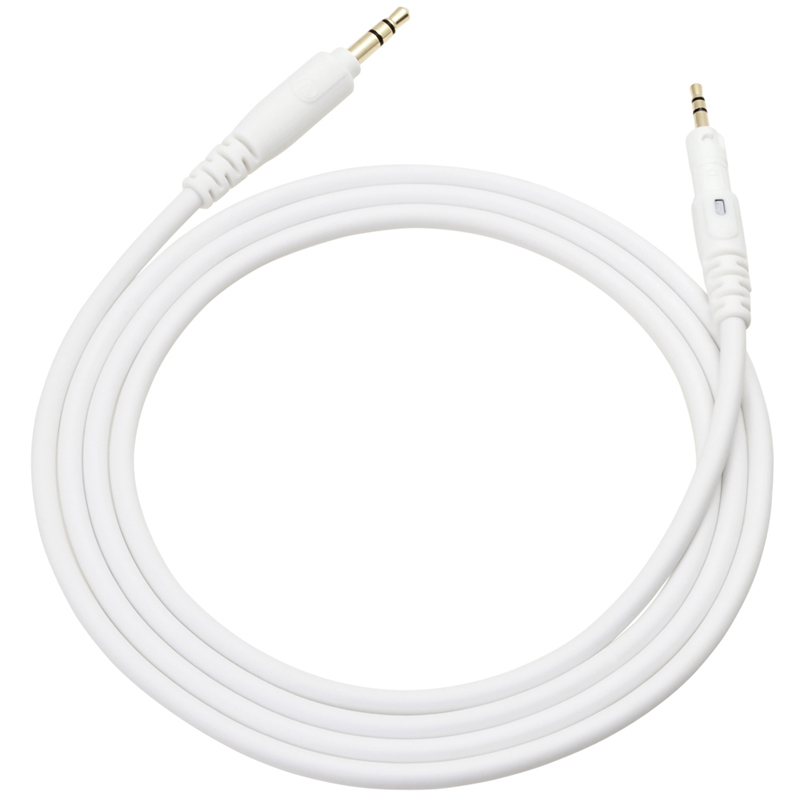 AUDIO-TECHNICA ATH-M50xWH用 1.2m着脱ストレートコード WH