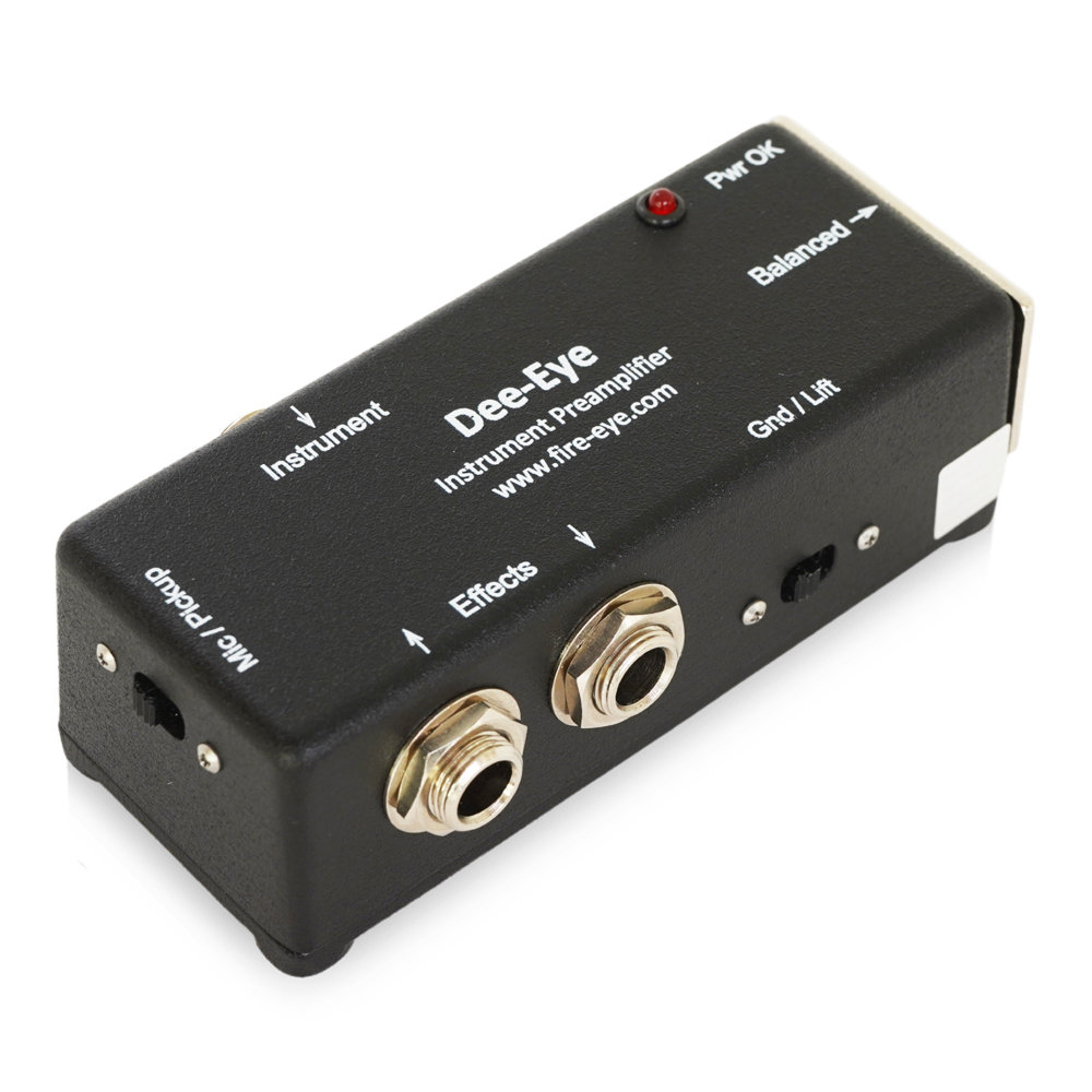 Fire-Eye Dee-Eye Instrument Preamplifer プリアンプ 側面画像2