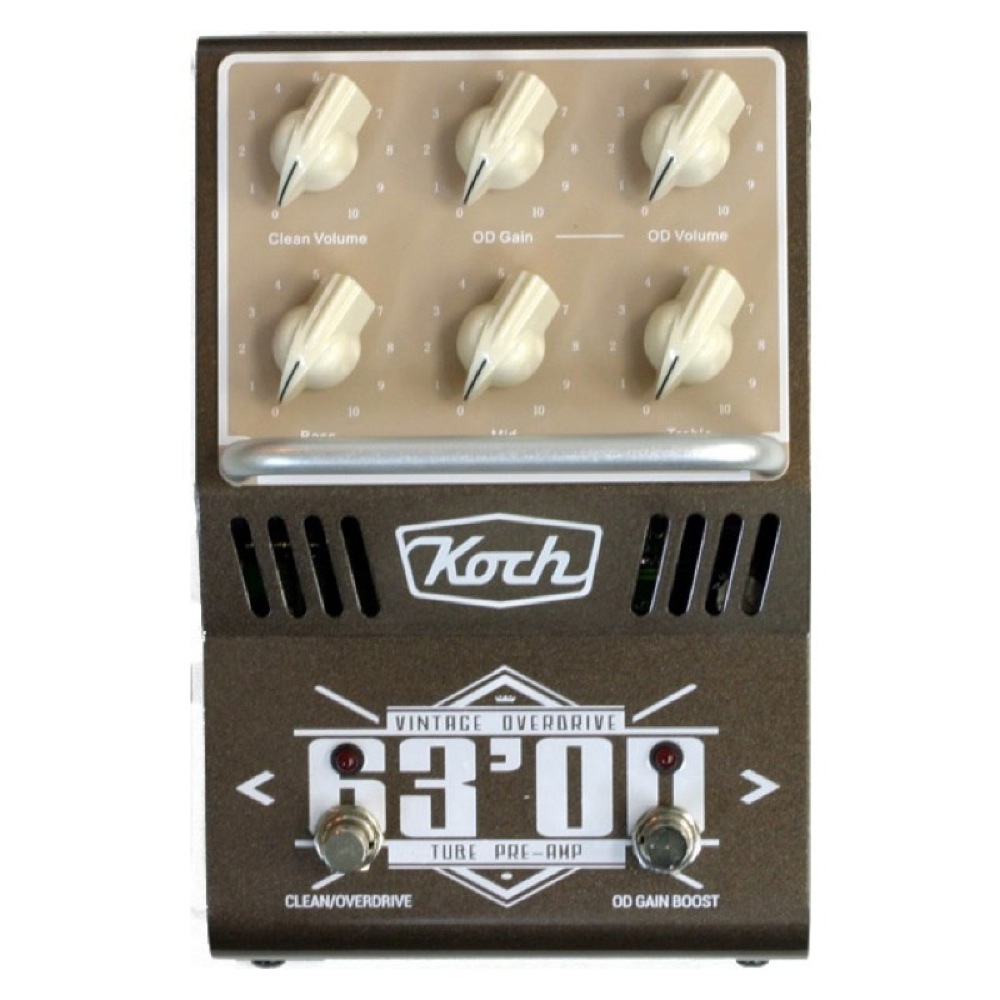 Koch 63’OD チューブプリアンプ(コッホ フロアペダルサイズに収めたレジェンドアンプ Box) | web総合楽器店 chuya