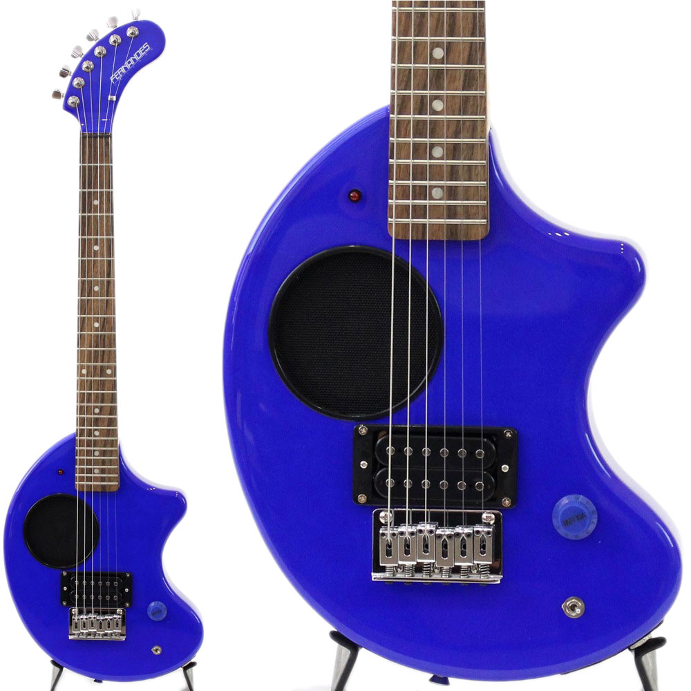 FERNANDES ZO-3 BLUE ZO3ミニギター ブルー(フェルナンデス アンプ内蔵