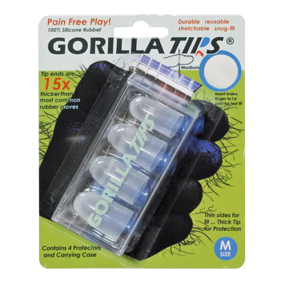 Gorilla Tips Small Clear フィンガープロテクター 全体像