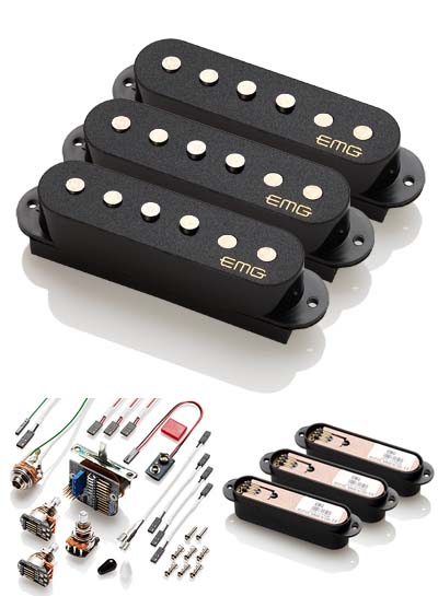 EMG EMG-SV SET BLACK エレキギター用ピックアップ