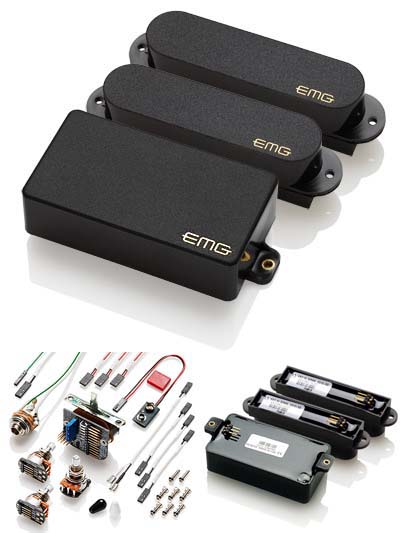 EMG EMG SSH SA/SA BLACK エレキギター用ピックアップイーエムジー