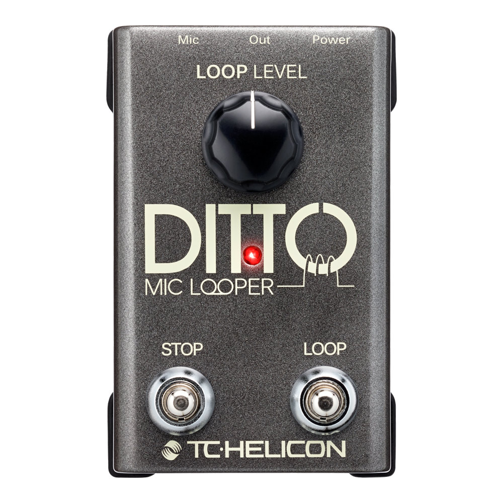 TC-HELICON Ditto Mic Looper(ボーカル用 ルーパー・ペダル)  全国どこでも送料無料の楽器店