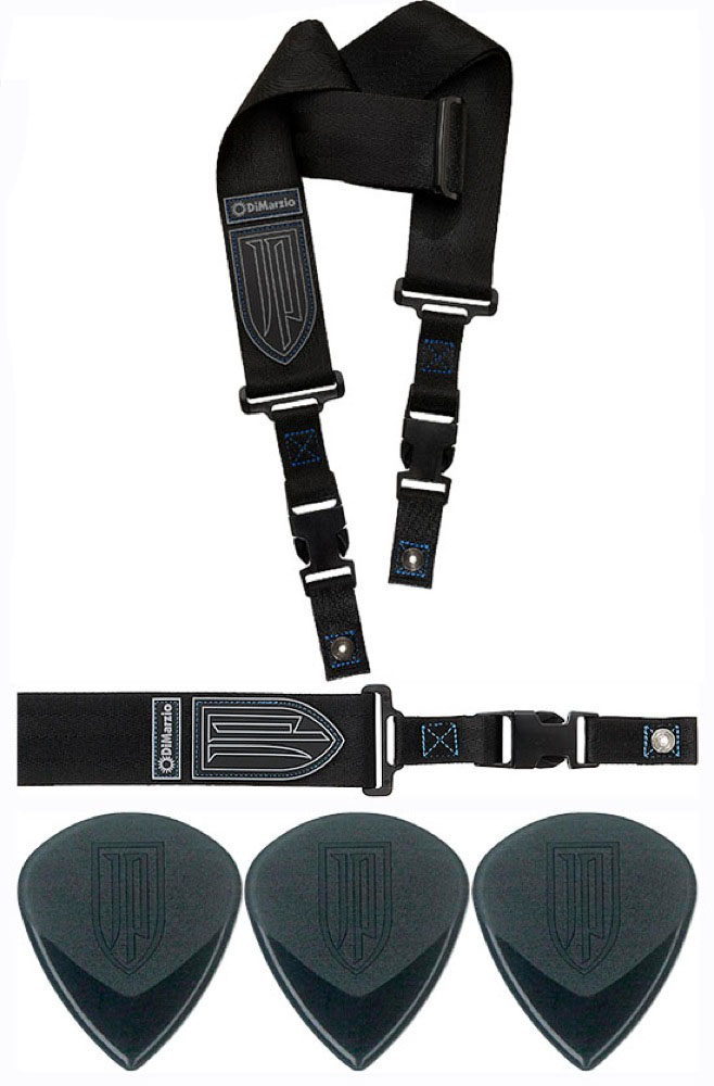 Dimarzio DD2200JP Blue ギターストラップ