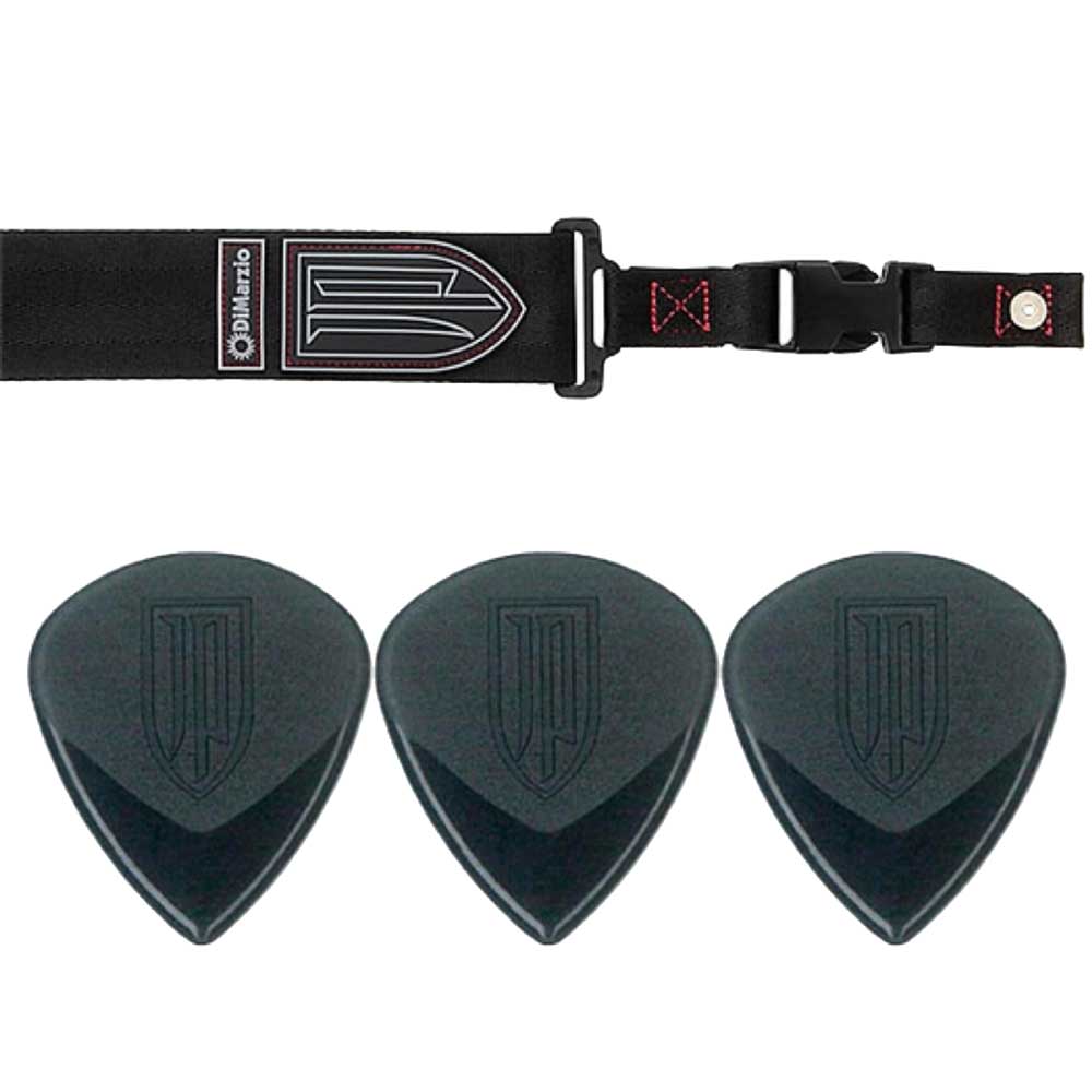 Dimarzio DD2200JP Red ギターストラップ