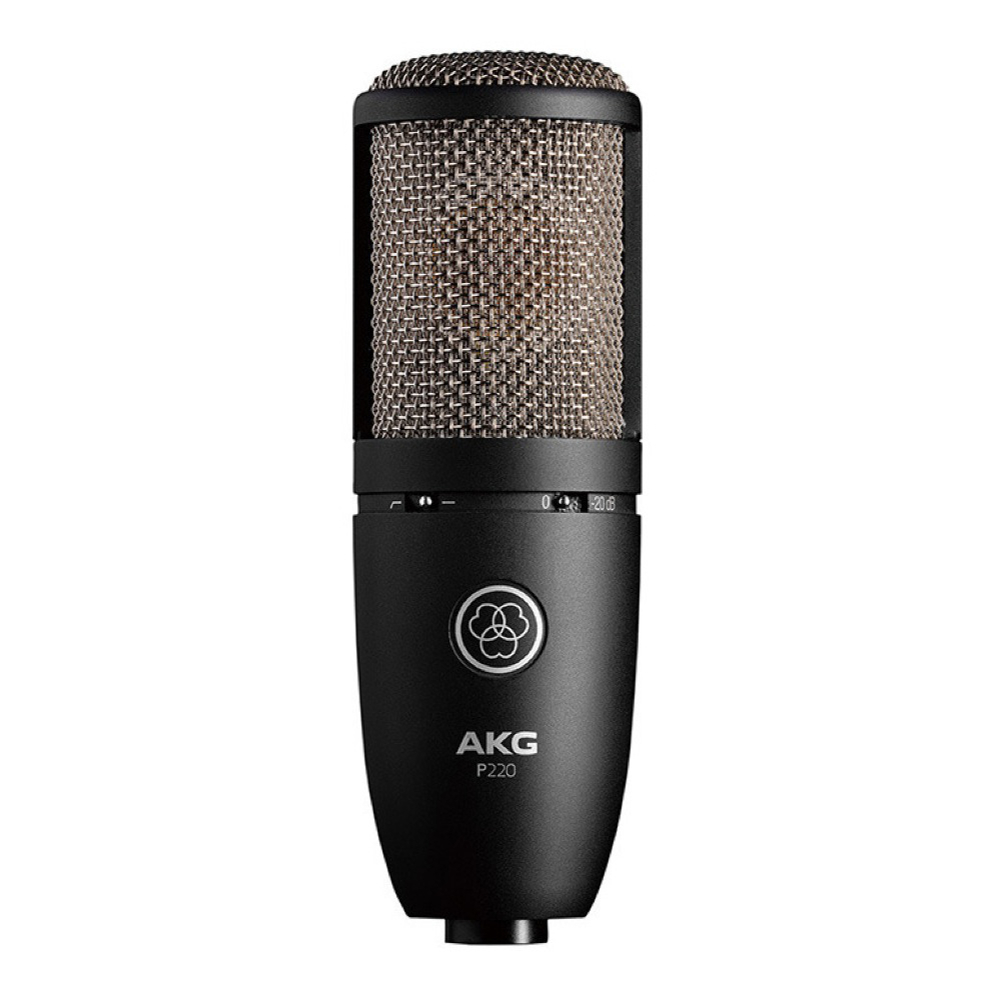 AKG P220 Project Studio Line コンデンサーマイクロフォン(アカゲ コンデンサーマイク 原音の温かみを忠実に再現) |  chuya-online.com 全国どこでも送料無料の楽器店