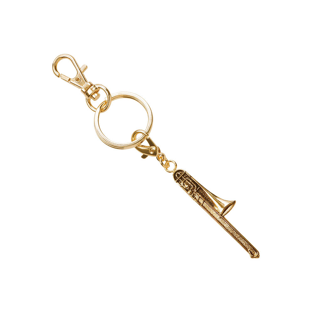 NAKANO MM120KHTBG ブラスバンドキーホルダー トロンボーン ゴールド