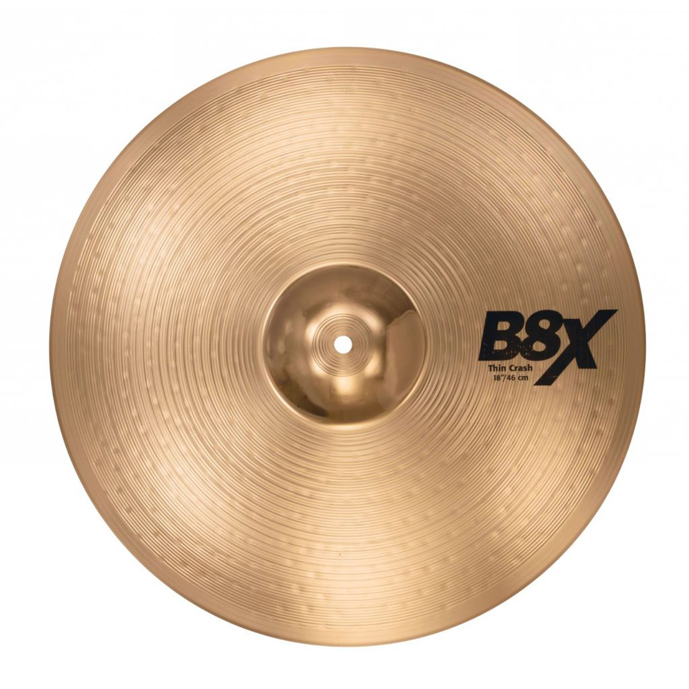 SABIAN B8X-18RC B8X ROCK CRASH 18' クラッシュシンバル 全体画像