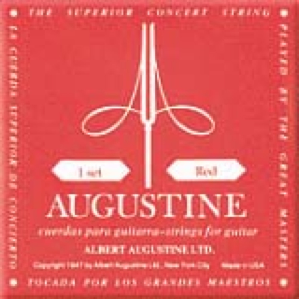 AUGUSTINE RED 6弦 クラシックギター弦 バラ弦