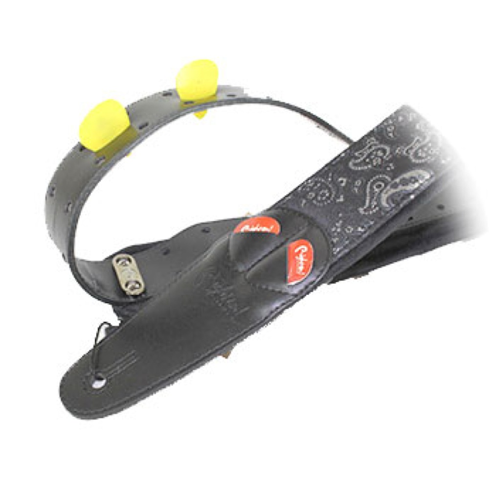 Righton! STRAPS PAISLEY BLACK ギターストラップ