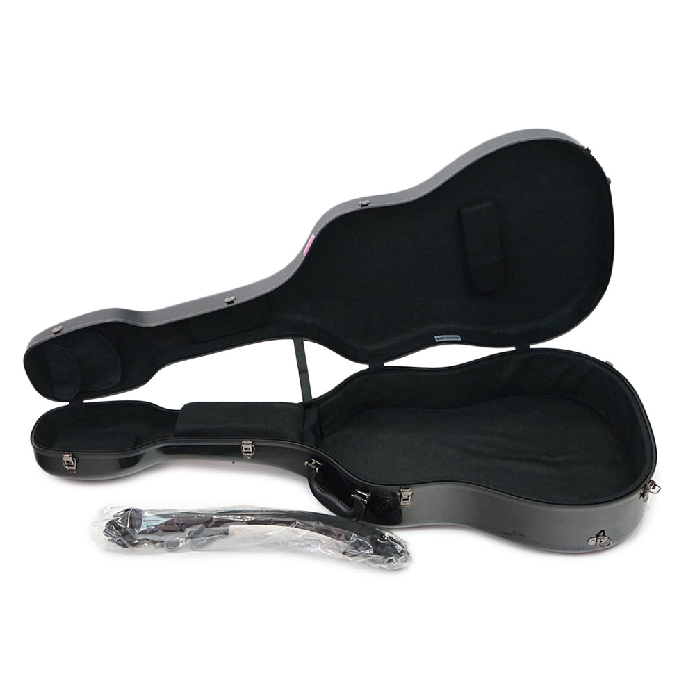 Grand Oply D-style ブラック アコースティックギター用ケース 内装