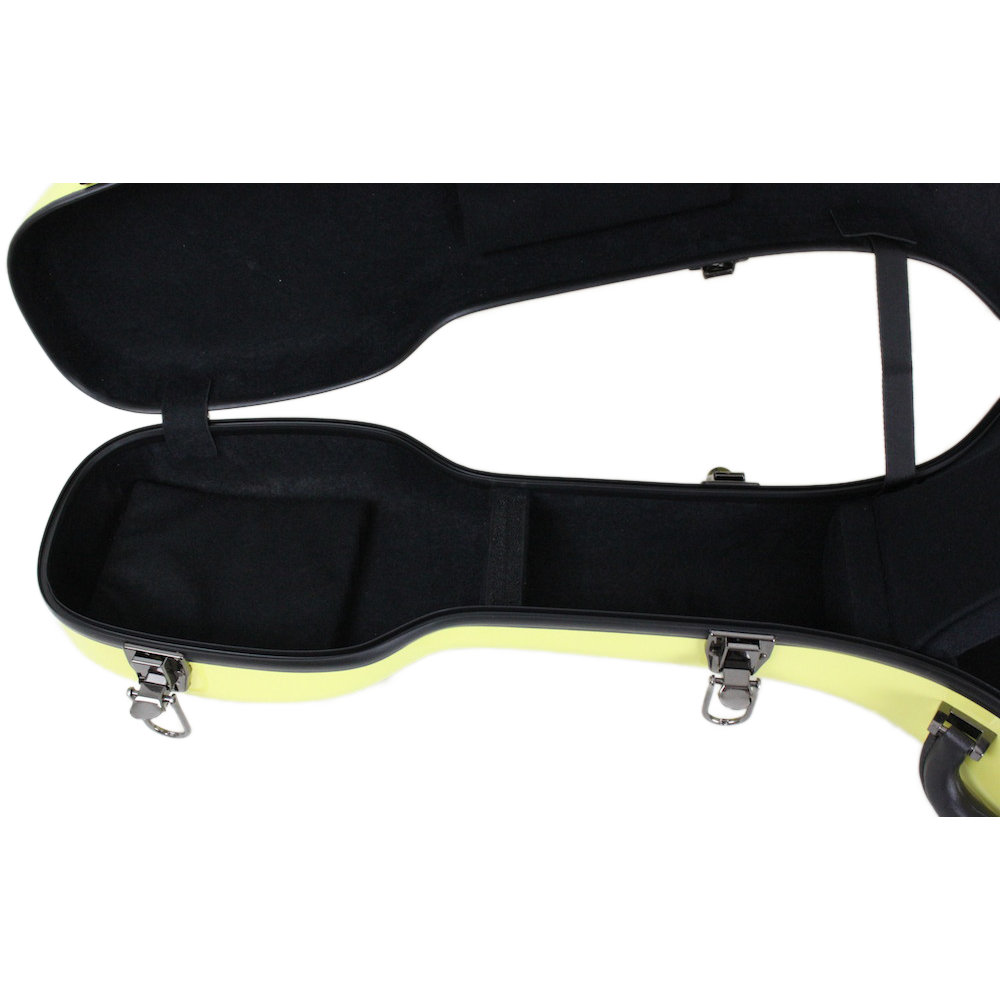 Grand Oply D-style パステルイエロー アコースティックギター用ケース ケース内部