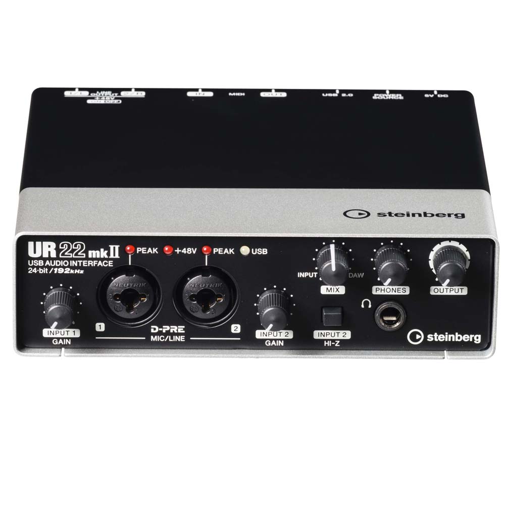 steinberg UR22mkⅡオーディオインターフェイス 藤本健のDigital Audio Laboratory】2万円を切る、Steinbergのお