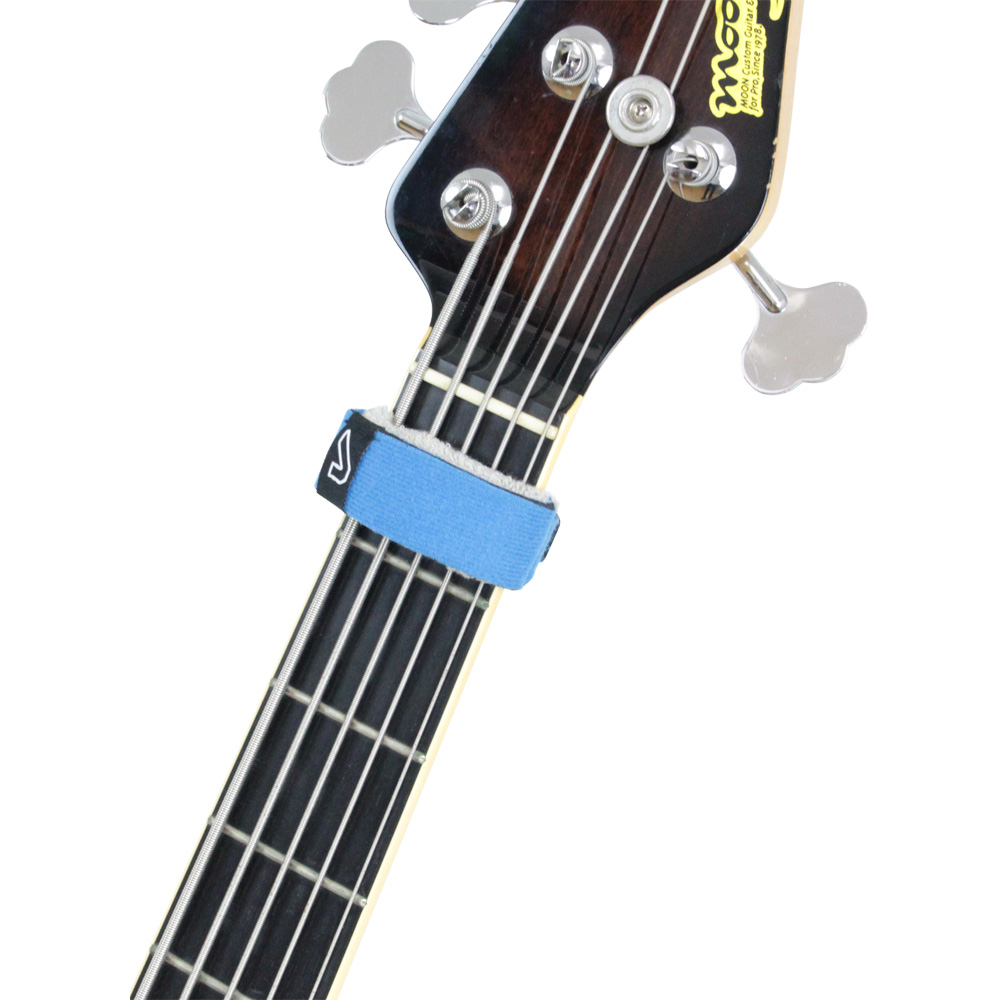 Gruv Gear FW-1PK-BLU-MD FretWraps HD 1-Pack ミディアム（5弦ベース/6弦クラシックギター用 ）(タッピングやスラップなどのプレイに便利なミュート) | chuya-online.com 全国どこでも送料無料の楽器店