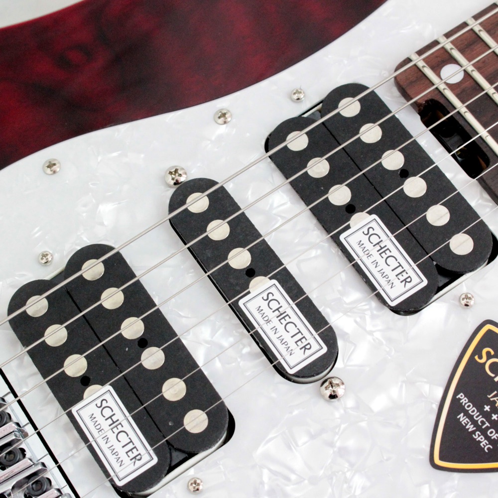 シェクタージャパンが開発した新型ピックアップを搭載