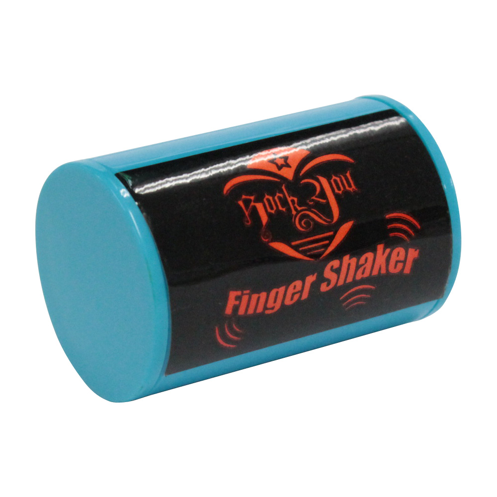 指に取り付けて使用するシェイカー