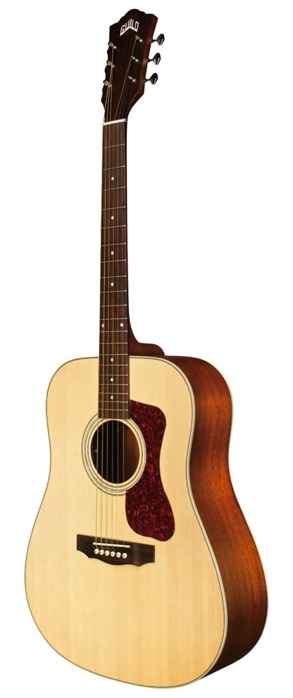 GUILDらしい力強い鳴りと瑞々しいサウンド、豊かなサスティンを実現。