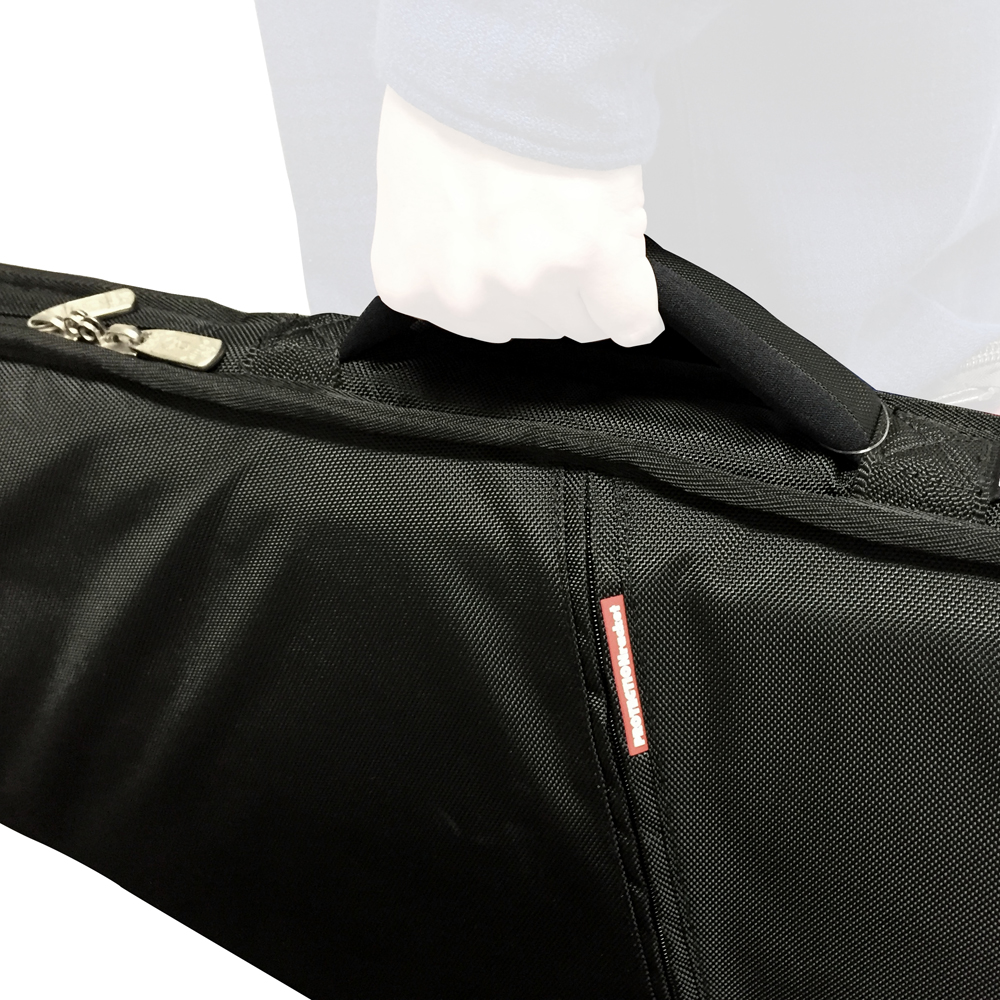 頑丈で心地良いグリップ感のハンドル