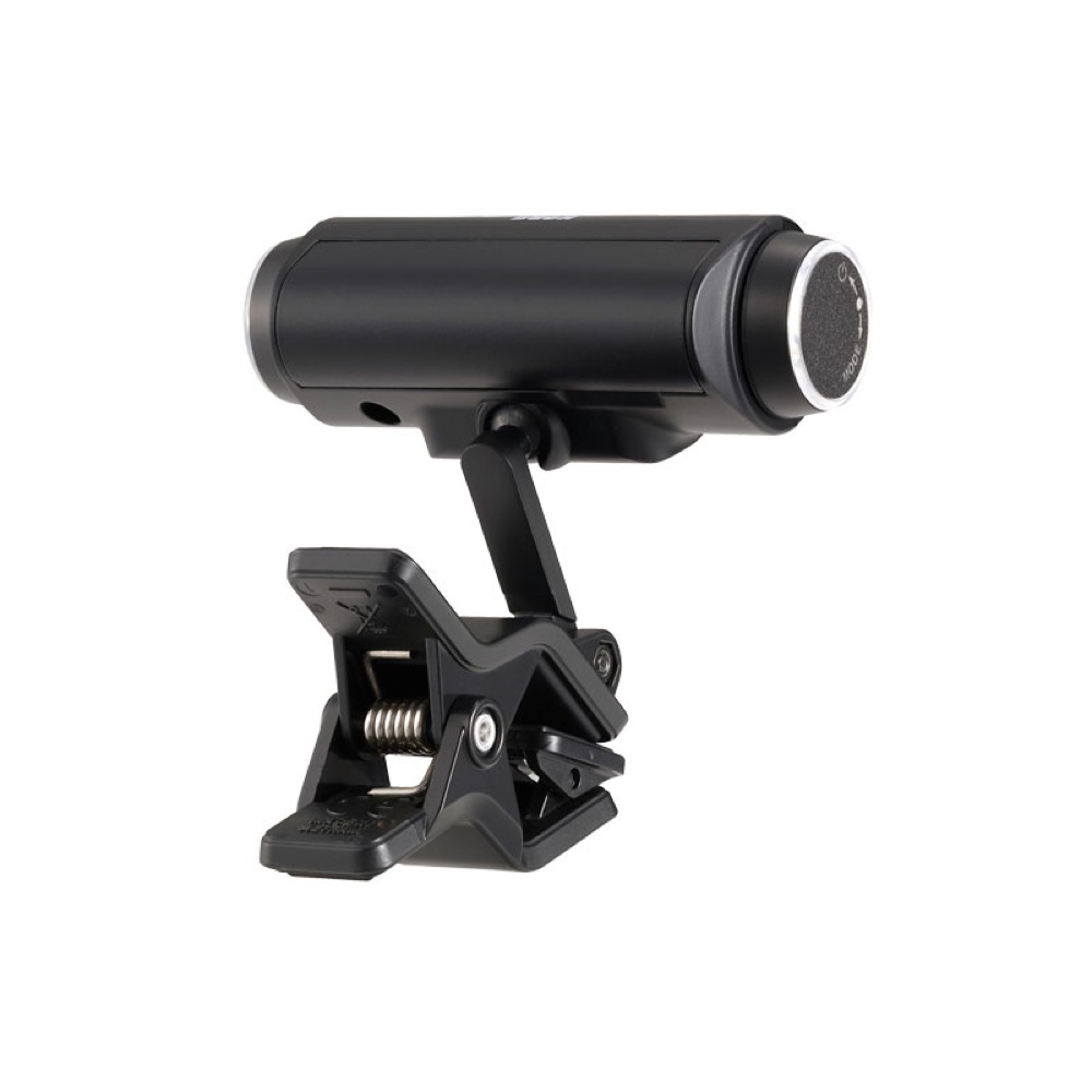 高いホールド感と柔軟性を備えたクリップ構造。