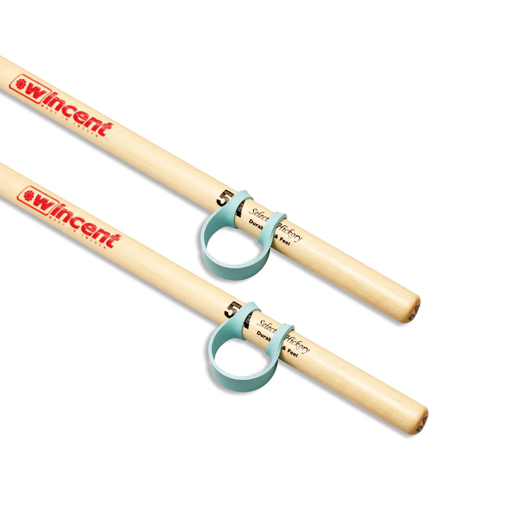 全てのサイズのドラムスティックに装着が可能です